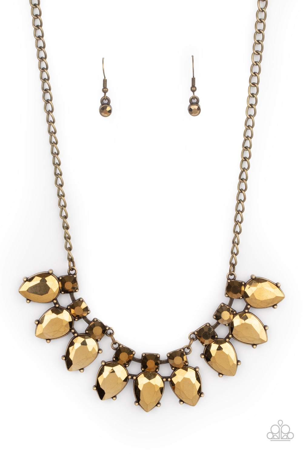 Paparazzi Necklaces Extra Enticing - Brass