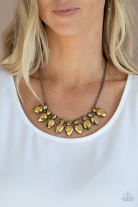 Paparazzi Necklaces Extra Enticing - Brass