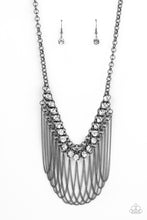 Load image into Gallery viewer, Paparazzi Necklaces Flaunt Your Fringe - Black

