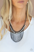 Load image into Gallery viewer, Paparazzi Necklaces Flaunt Your Fringe - Black
