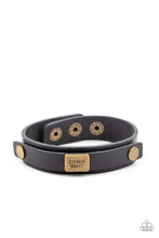 Load image into Gallery viewer, Dont Quit Now - Black bracelet
