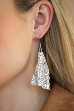 Load image into Gallery viewer, Paparazzi Earrings How FLARE You! - Silver
