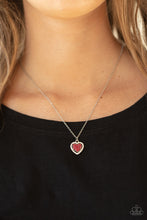 Load image into Gallery viewer, Paparazzi Necklaces My Heart Goes Out To You - Red
