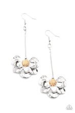 Load image into Gallery viewer, Paparazzi Earrings Oh SNAPDRAGONS! - Silver
