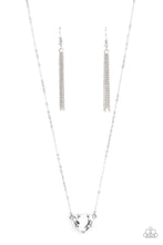 Load image into Gallery viewer, Paparazzi Necklaces She Works HEART For The Money - White
