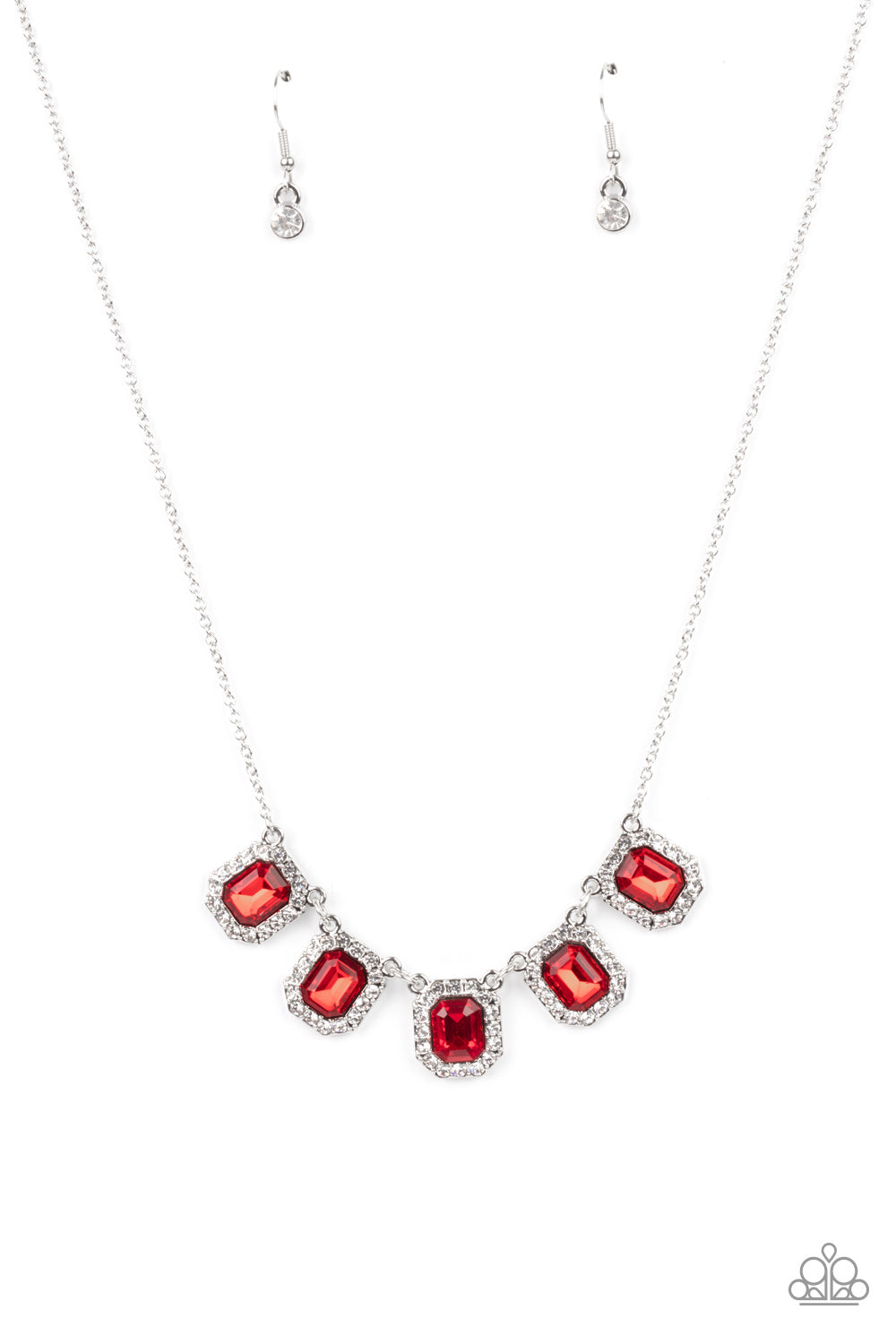 Paparazzi Necklaces Next Level Luster - Red