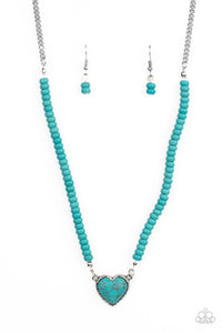 Paparazzi Necklaces Country Sweetheart - Blue