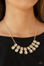 Load image into Gallery viewer, Paparazzi Necklaces Sparkly Ever After - Gold
