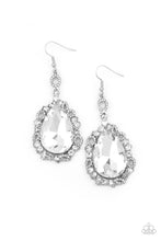 Load image into Gallery viewer, Paparazzi Earrings Royal Recognition - White
