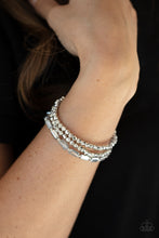 Load image into Gallery viewer, Paparazzi Bracelets Elegant Essence - Silver
