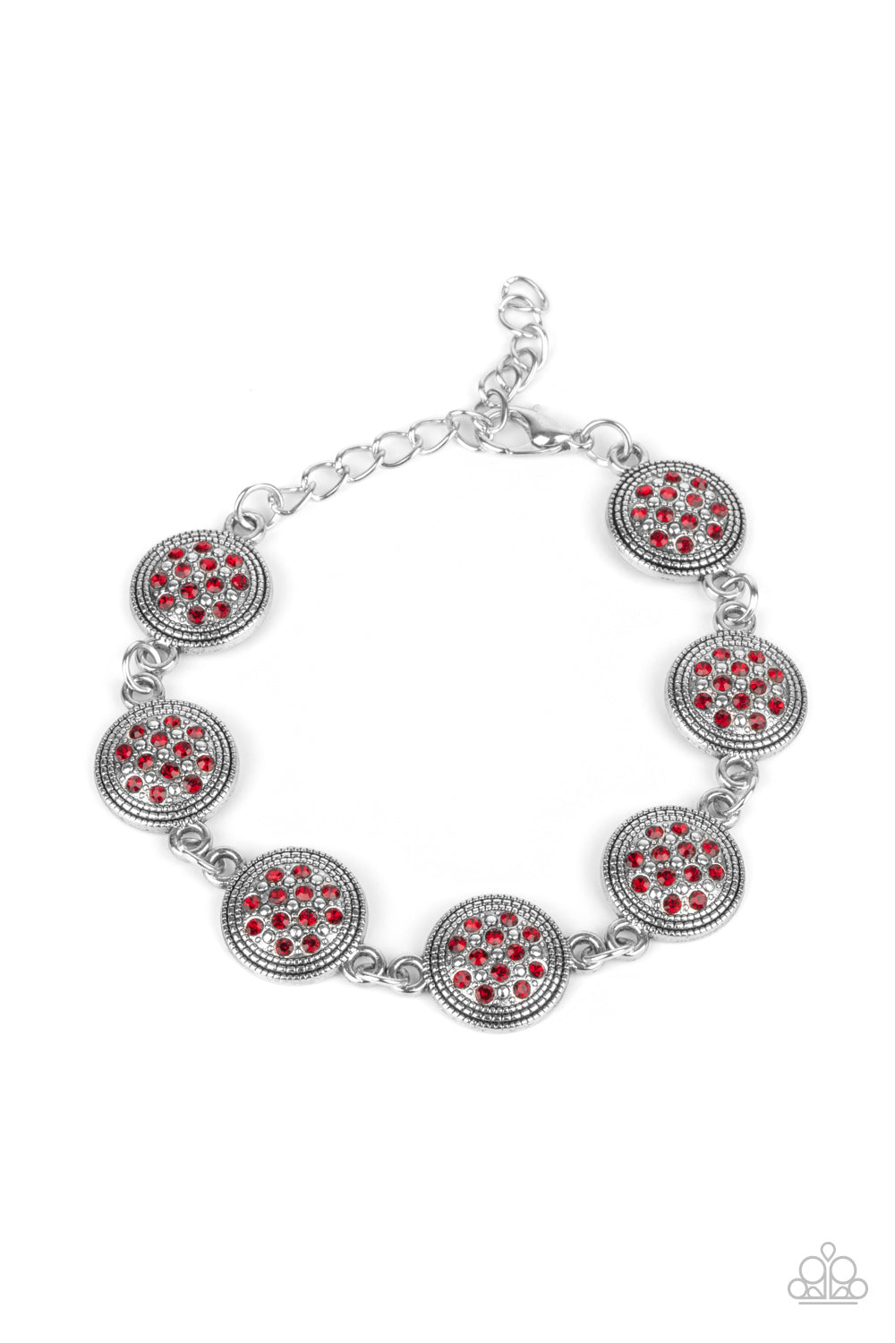 Paparazzi Bracelets By Royal Decree - Red