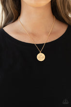 Load image into Gallery viewer, Give Thanks - Gold necklace
