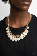 Load image into Gallery viewer, Paparazzi Necklaces BEACHFRONT and Center - Gold
