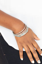 Load image into Gallery viewer, Paparazzi Bracelets Stackable Sparkle - Blue
