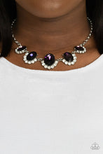 Load image into Gallery viewer, Paparazzi Necklaces The Queen Demands It - Purple
