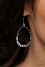 Load image into Gallery viewer, Paparazzi Earrings Fiercely Flauntable - White
