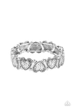 Load image into Gallery viewer, Paparazzi Bracelets Rustic Heartthrob - Silver
