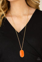 Load image into Gallery viewer, Paparazzi Necklaces Elemental Elegance - Orange

