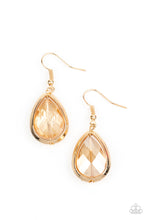 Load image into Gallery viewer, Paparazzi Earrings Drop-Dead Duchess - Gold
