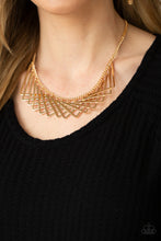 Load image into Gallery viewer, Paparazzi Necklaces Metro Mirage - Gold
