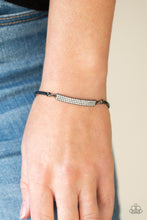 Load image into Gallery viewer, Paparazzi Bracelets Showy Sparkle - Black
