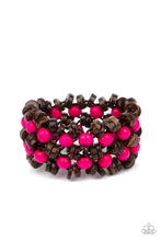 Load image into Gallery viewer, Paparazzi Bracelets Tahiti Tourist - Pink
