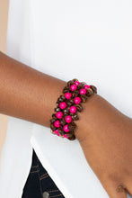 Load image into Gallery viewer, Paparazzi Bracelets Tahiti Tourist - Pink
