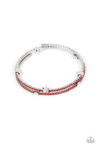 Paparazzi Bracelets Let Freedom BLING - Red