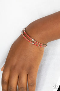 Paparazzi Bracelets Let Freedom BLING - Red