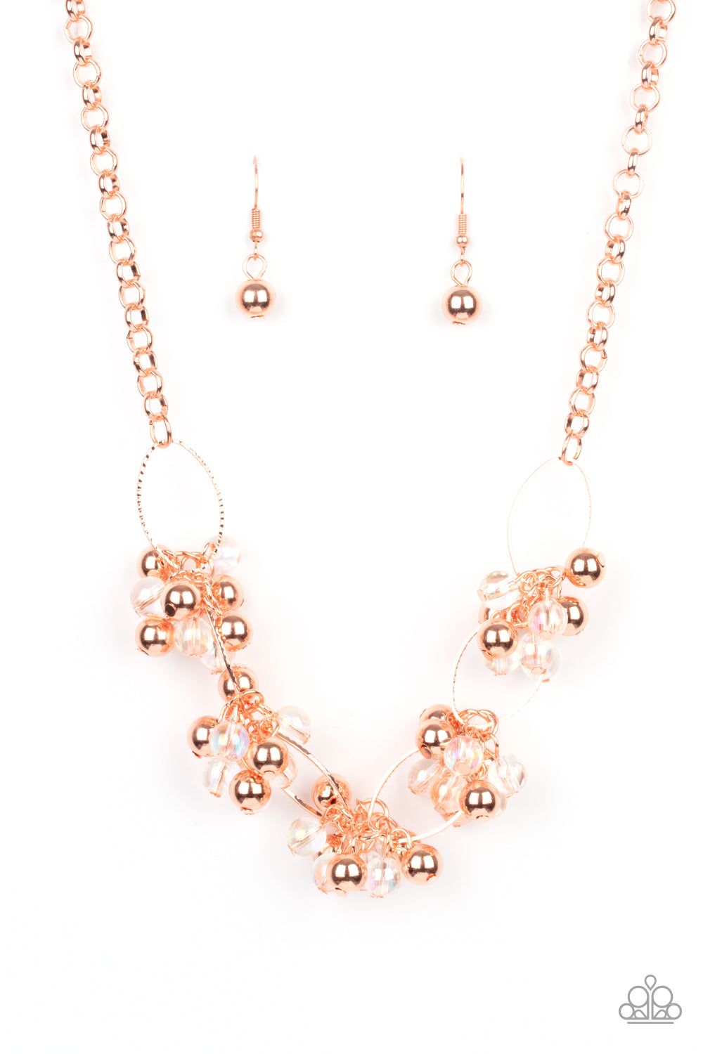 Paparazzi Necklaces Effervescent Ensemble - Copper