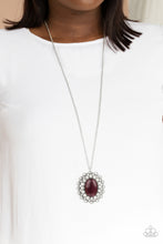 Load image into Gallery viewer, Paparazzi Necklaces Oh My Medallion - Purple
