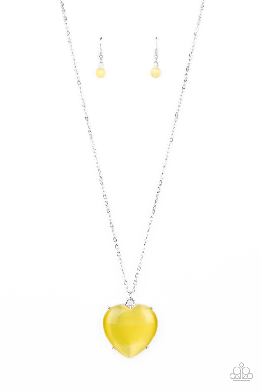 Paparazzi Necklace Warmhearted Glow - Yellow