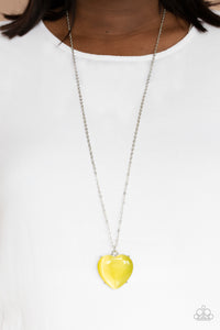 Paparazzi Necklace Warmhearted Glow - Yellow