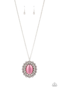 Oh My Medallion - Pink necklace