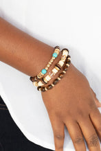 Load image into Gallery viewer, Paparazzi Bracelets Belongs In The Wild - Gold
