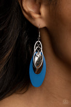 Load image into Gallery viewer, Paparazzi Earrings Ambitious Allure - Blue
