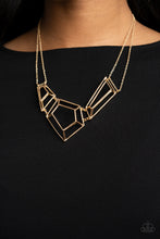 Load image into Gallery viewer, Paparazzi Necklaces 3-D Drama - Gold
