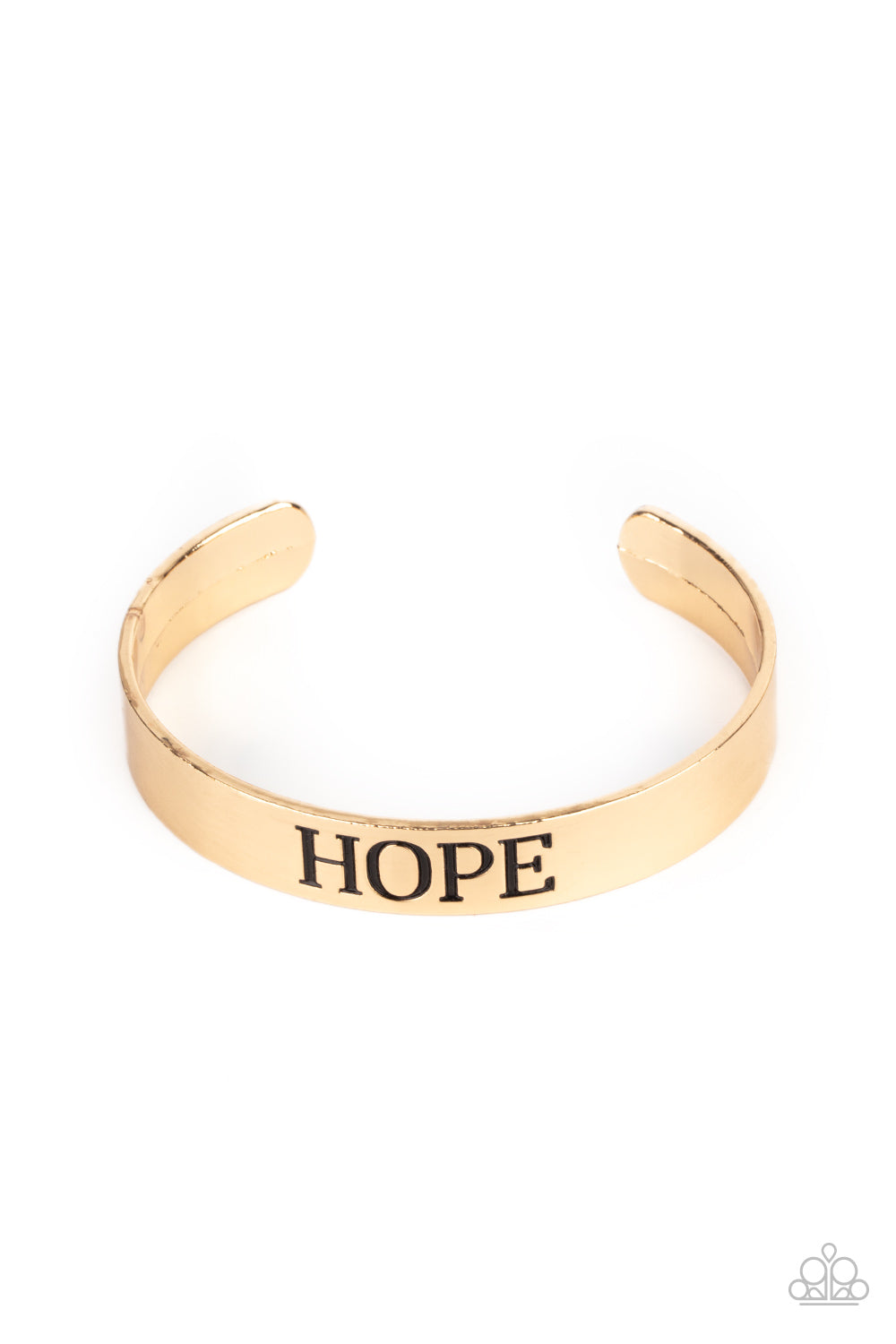Hope Makes The World Go Round - Gold bracelets