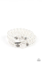 Load image into Gallery viewer, Paparazzi Bracelets Exquisitely Elegant - White

