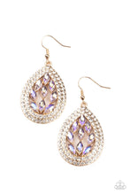 Load image into Gallery viewer, Paparazzi Earrings Encased Elegance - Gold
