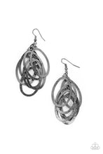 Load image into Gallery viewer, Paparazzi Earrings Mind OVAL Matter - Black

