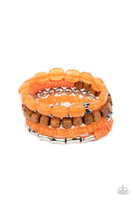 Load image into Gallery viewer, Paparazzi Bracelets Outdoor Retreat - Orange
