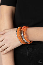 Load image into Gallery viewer, Paparazzi Bracelets Outdoor Retreat - Orange
