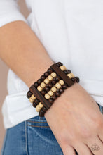 Load image into Gallery viewer, Paparazzi Bracelets Caribbean Catwalk - Brown
