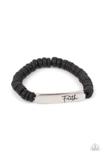 Load image into Gallery viewer, Full Faith - Black bracelet
