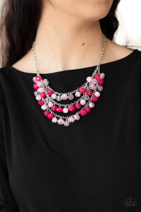 Paparazzi Necklaces Fairytale Timelessness - Pink