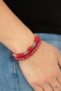 Paparazzi Bracelets Desert Rainbow - Red