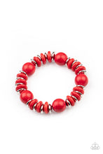 Load image into Gallery viewer, Paparazzi Bracelets Rustic Rival - Red
