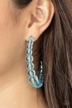 Load image into Gallery viewer, Paparazzi Earrings In The Clear - Blue
