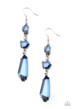 Load image into Gallery viewer, Paparazzi Earrings Sophisticated Smolder - Blue
